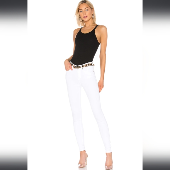 Dr. Denim Lexy Skinny White jeans - Picture 2 of 9